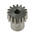 RS PRO Steel 15 Teeth Spur Gear, 0.8 Module, 4mm Bore Diam, 12mm Pitch Diam, 9.6mm Hub Diam