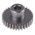 RS PRO Steel 32 Teeth Spur Gear, 0.8 Module, 6mm Bore Diam, 25.6mm Pitch Diam, 12mm Hub Diam
