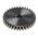 RS PRO Steel 35 Teeth Spur Gear, 1 Module, 6mm Bore Diam, 35mm Pitch Diam, 14mm Hub Diam