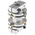 Huco Specialist Coupling, 33.5mm Outside Diameter, 10mm Bore, 50.8mm Length Coupler