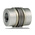 Huco Bellows Coupling, 41mm Outside Diameter, 20mm Bore, 49.7mm Length Coupler