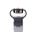 Huco Double Loop Elastomer, 4mm Bore, 48mm Length Coupler