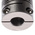 Huco Beam Coupling, 19mm Outside Diameter, 8mm Bore, 28mm Length Coupler