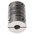 Huco Beam Coupling, 25mm Outside Diameter, 8mm Bore, 38.1mm Length Coupler