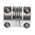 Huco Beam Coupling, 16mm Outside Diameter, 5mm Bore, 20.3mm Length Coupler