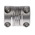 Huco Beam Coupling, 16mm Outside Diameter, 6mm Bore, 20.3mm Length Coupler
