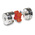Ruland Jaw Coupling, 41.3mm Outside Diameter, 20mm Bore, 53mm Length Coupler