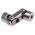 RS PRO Universal Joint, Double, Plain, Bore 6mm, 56mm Length
