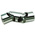 RS PRO Universal Joint, Double, Plain, Bore 16mm, 104mm Length