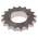 RS PRO 17 Tooth Taper Bush Sprocket 12B-1 Chain Type