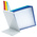Durable Black, Blue, Green, Red, Yellow Desktop Document Holder