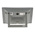 RS PRO Silver Radio Controlled Wall Clock