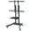RS PRO Floor Mounting Portable TV Stand for 1 x Screen