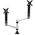StarTech.com Desk Mounting Monitor Arm for 2 x Screen, 30in Screen Size