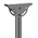 StarTech.com Ceiling Mounting Monitor Arm for 1 x Screen, 75in Screen Size
