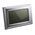 RS PRO Silver Radio Controlled Desktop, Wall Clock