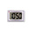 RS PRO Silver Radio Controlled Desktop, Wall Clock