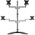 StarTech.com Desk Mounting Monitor Arm for 4 x Screen, 32in Screen Size