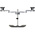 StarTech.com Monitor Arm for 2 x Screen, 32in Screen Size
