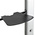 StarTech.com Floor Mounting Mobile TV Stand for 2 x Screen, 60in Screen Size