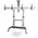 StarTech.com Floor Mounting Mobile TV Stand for 2 x Screen, 60in Screen Size