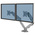 Fellowes Desk Mounting Monitor Arm for 2 x Screen, 39in Screen Size