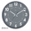 Orium Grey Analog Wall Clock, 300mm Diameter