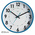 Orium Blue Analog Wall Clock, 300mm Diameter