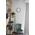 Orium Black Analog Wall Clock, 300mm Diameter