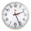 RS PRO White Wall Clock, 320mm