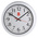 RS PRO White Analog Wall Clock, 300mm Diameter
