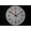 RS PRO White Analog Wall Clock, 300mm Diameter