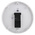 RS PRO White Radio Controlled Analog Wall Clock, 300mm Diameter