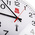 RS PRO White Radio Controlled Analog Wall Clock, 300mm Diameter