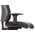 RS PRO Black Fabric Typist Chair