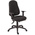 RS PRO Black Fabric Typist Chair