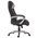 RS PRO Black Faux Leather Executive Chair