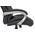 RS PRO Black Faux Leather Executive Chair