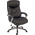 RS PRO Black Faux Leather Executive Chair