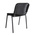 RS PRO Black Fabric Stacking Chair, 140kg Weight Capacity