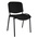 RS PRO Black Fabric Stacking Chair, 140kg Weight Capacity