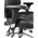 RS PRO Black Faux Leather Executive Chair