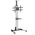 StarTech.com Floor Mounting Mobile TV Stand for 1 x Screen, 75in Screen Size