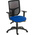 RS PRO Blue Fabric Typist Chair, 150kg Weight Capacity