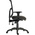 RS PRO Black Fabric Typist Chair, 150kg Weight Capacity