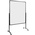 Legamaster Wheeled White Office Divider, 2260mm Height, 1200mm Width