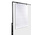 Legamaster Wheeled White Office Divider, 2260mm Height, 1200mm Width