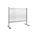 Legamaster Transparent Office Divider, 650mm Height, 800mm Width