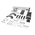 StarTech.com Wall Projector Mount, 15kg Max Load