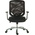 RS PRO Black Fabric Executive Chair, 100kg Weight Capacity